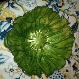 Beautiful green Vintage Arda glassware.